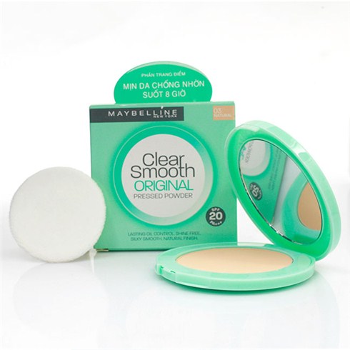  Phấn trang điểm Maybelline New York mịn da chống nhờn